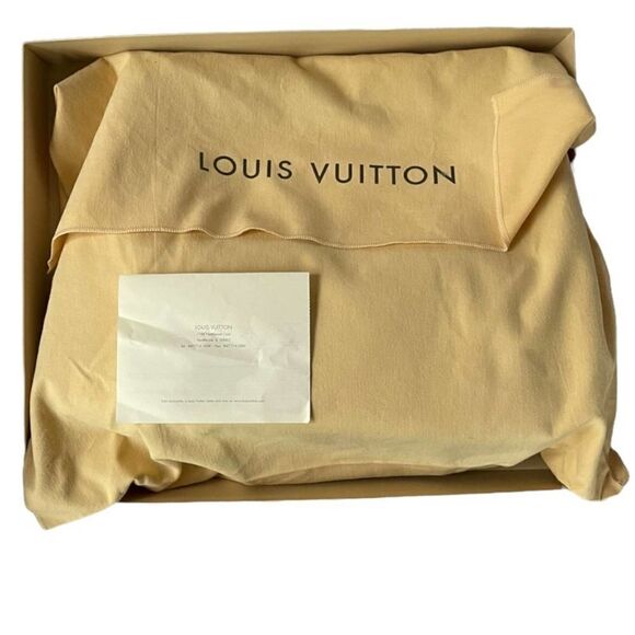 Louis Vuitton Galliera PM Monogram Canvas Handbag Shoulder Bag Damier Azur - Picture 9 of 15